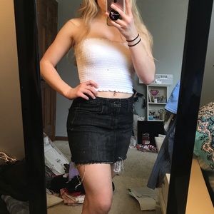 ‼️CLOSET CLOSING‼️Black Jean Skirt